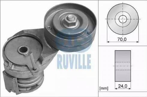 Ruville 55738 - Tendicinghia, Cinghia Poly-V www.autoricambit.com