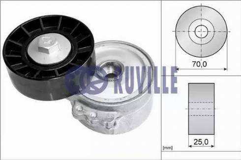 Ruville 56651 - Tendicinghia, Cinghia Poly-V www.autoricambit.com