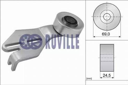 Ruville 56624 - Galoppino/Guidacinghia, Cinghia Poly-V www.autoricambit.com