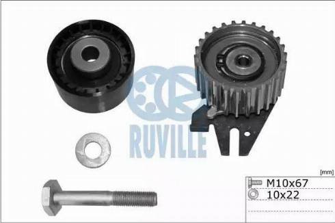 Ruville 5603850 - Kit di rulli, Cinghia dentata www.autoricambit.com