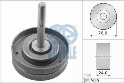 Ruville 56317 - Galoppino/Guidacinghia, Cinghia Poly-V www.autoricambit.com