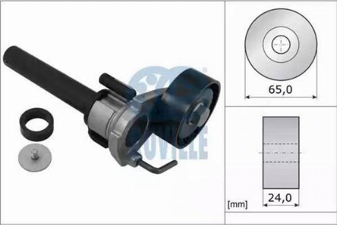 Ruville 56379 - Tendicinghia, Cinghia Poly-V www.autoricambit.com