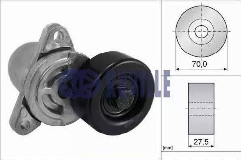 Ruville 58414 - Tendicinghia, Cinghia Poly-V www.autoricambit.com