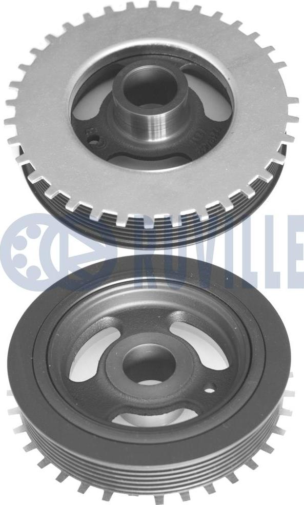 Ruville 520255 - Puleggia cinghia, Albero a gomiti www.autoricambit.com