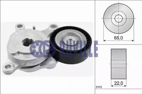 Ruville 57539 - Tendicinghia, Cinghia Poly-V www.autoricambit.com