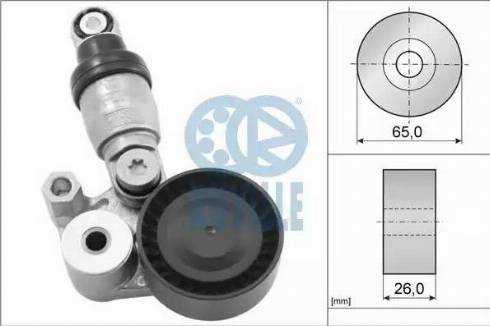 Ruville 57086 - Tendicinghia, Cinghia Poly-V www.autoricambit.com