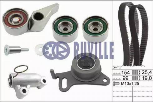 Ruville 5734370 - Kit cinghie dentate www.autoricambit.com