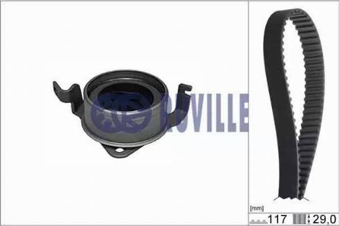 Ruville 5732170 - Kit cinghie dentate www.autoricambit.com