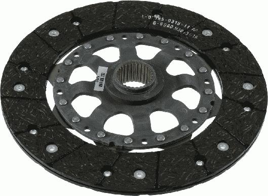 SACHS 1864 600 232 - Disco frizione www.autoricambit.com