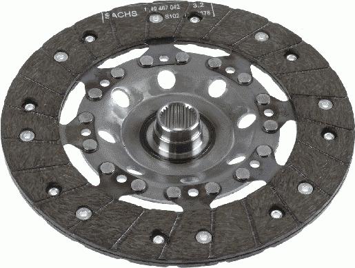 SACHS 1 864 000 084 - Disco frizione www.autoricambit.com