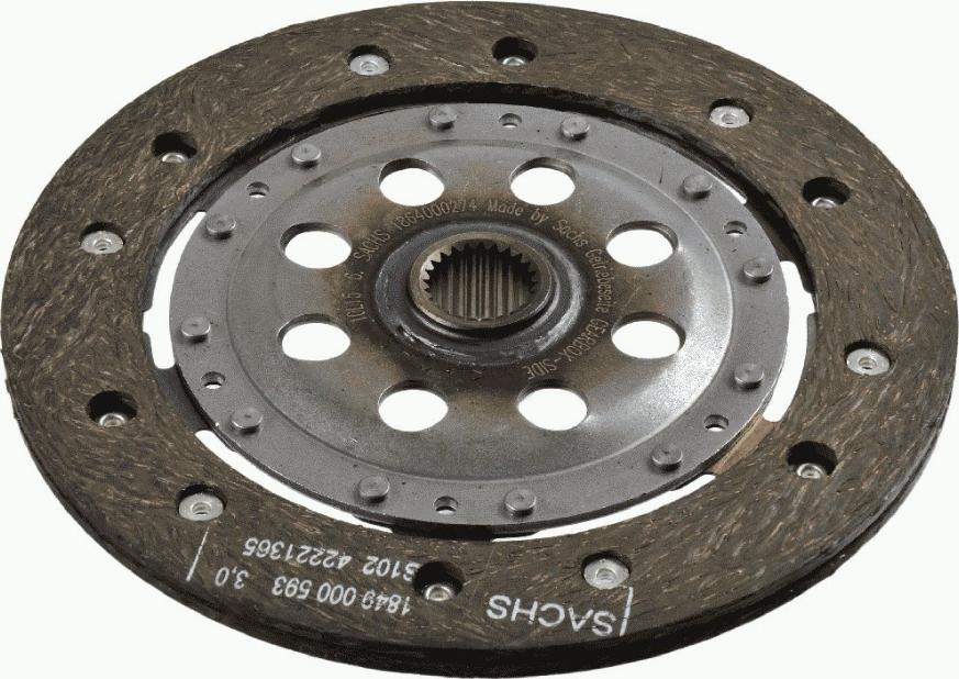 SACHS 1 864 000 274 - Disco frizione www.autoricambit.com