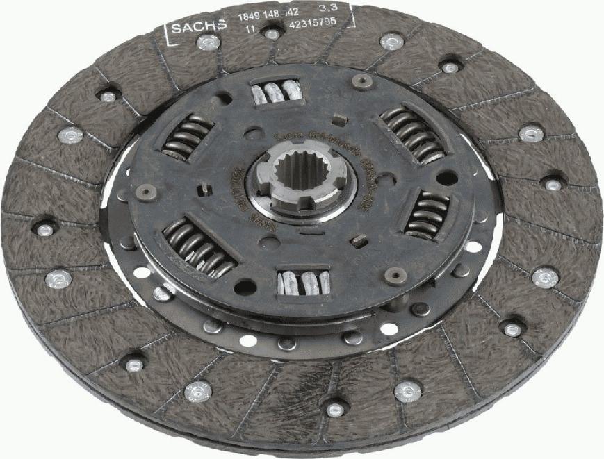 SACHS 1 861 717 034 - Disco frizione www.autoricambit.com