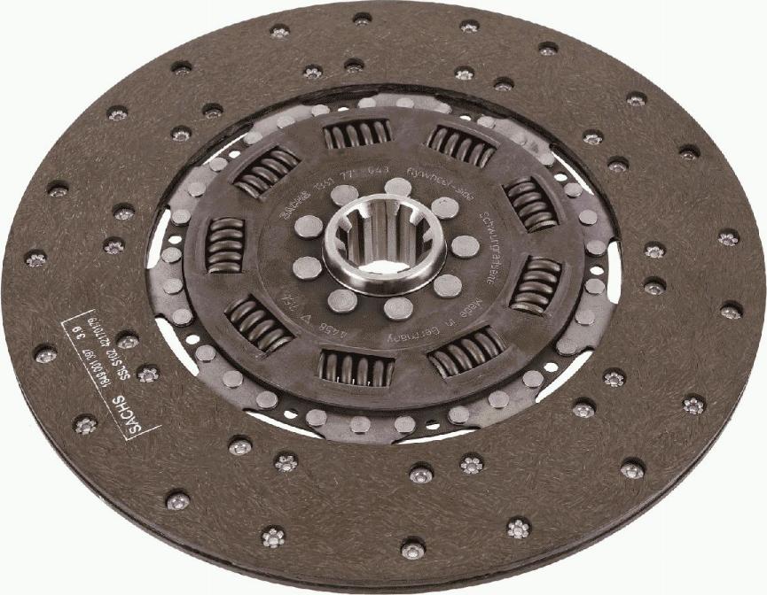 SACHS 1 861 777 043 - Disco frizione www.autoricambit.com