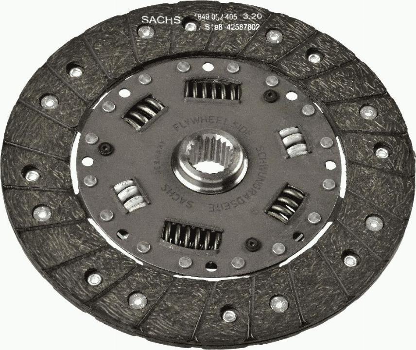 SACHS 1 862 909 141 - Disco frizione www.autoricambit.com