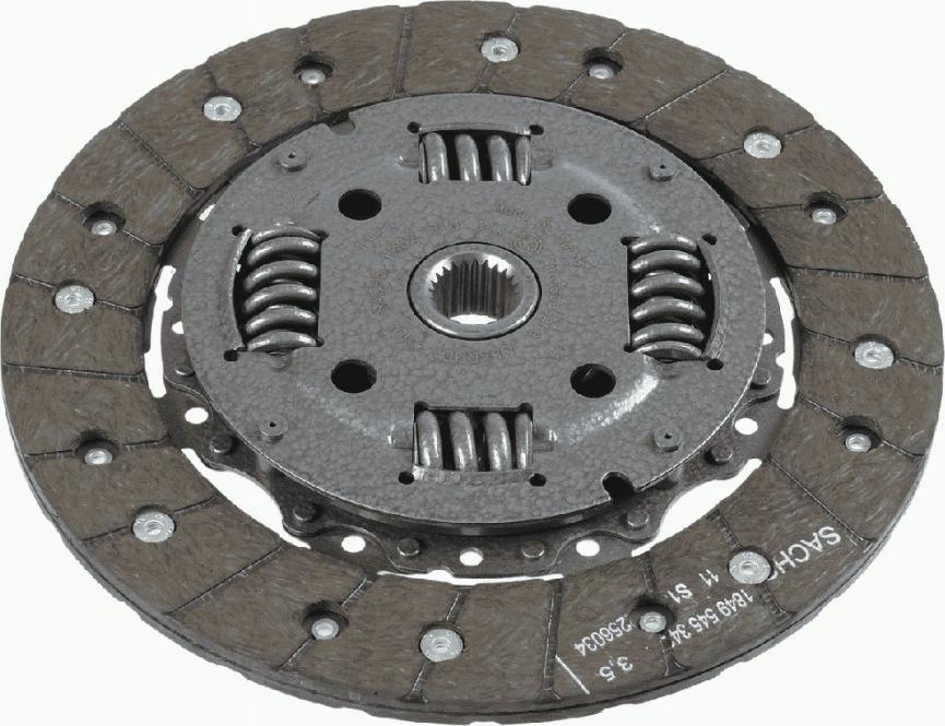 SACHS 1 862 516 344 - Disco frizione www.autoricambit.com