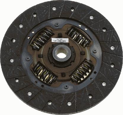 SACHS 1878 600 903 - Disco frizione www.autoricambit.com