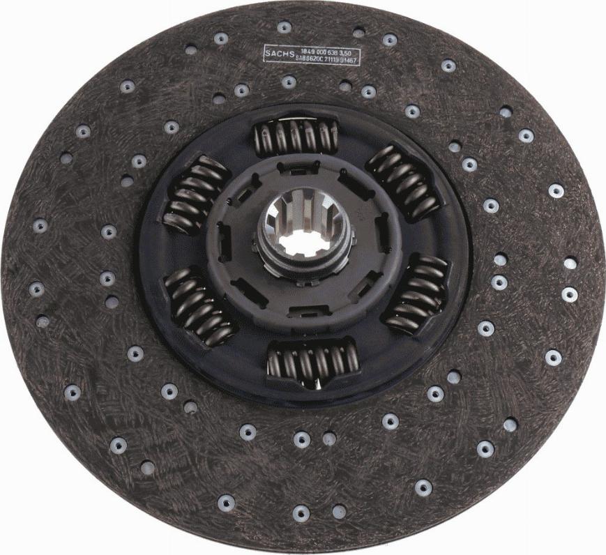 SACHS 1 878 003 767 - Disco frizione www.autoricambit.com