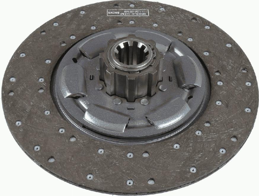 SACHS 1 878 002 458 - Disco frizione www.autoricambit.com