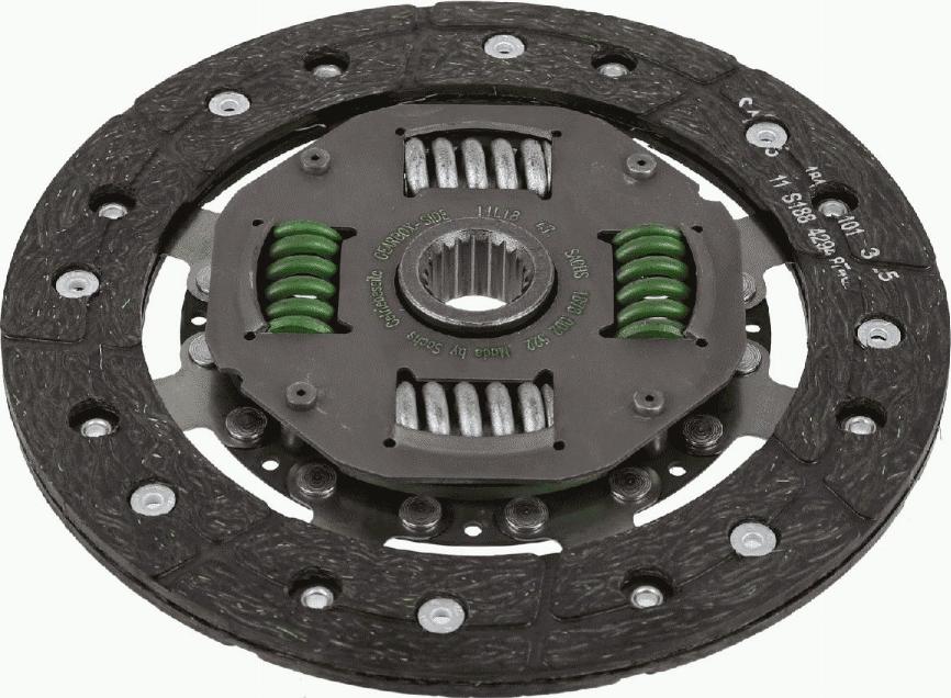 SACHS 1 878 002 522 - Disco frizione www.autoricambit.com