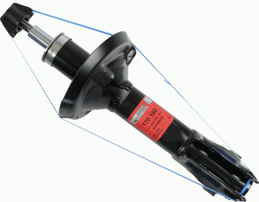 SACHS 170 160 - Ammortizzatore www.autoricambit.com