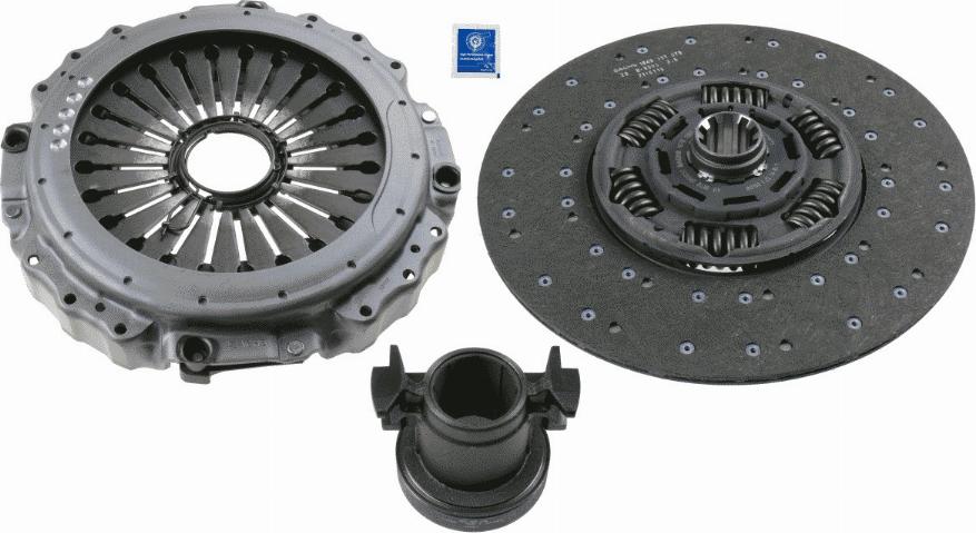 SACHS 3 400 122 601 - Kit frizione www.autoricambit.com