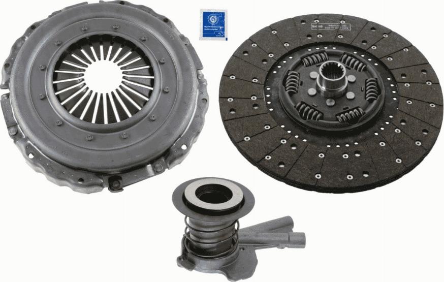 SACHS 3400 710 017 - Kit frizione www.autoricambit.com