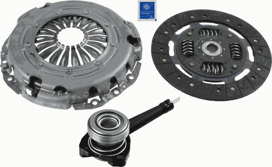 SACHS 3000 990 408 - Kit frizione www.autoricambit.com