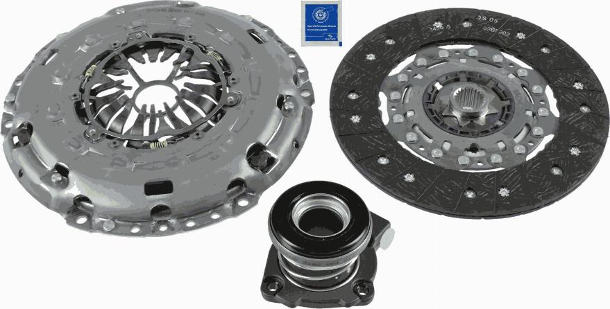 SACHS 3000 990 402 - Kit frizione www.autoricambit.com