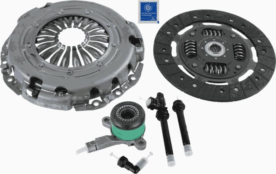 SACHS 3000 990 410 - Kit frizione www.autoricambit.com