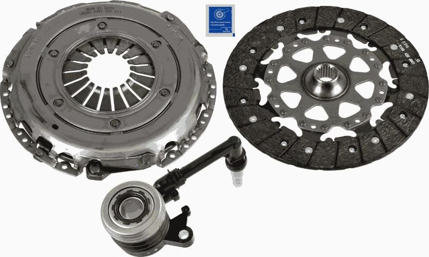 SACHS 3000 990 411 - Kit frizione www.autoricambit.com