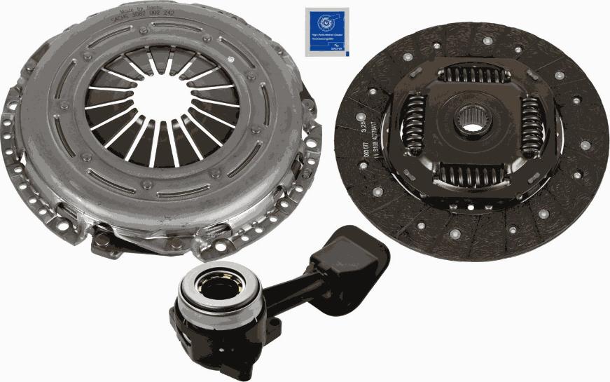 SACHS 3000 990 413 - Kit frizione www.autoricambit.com