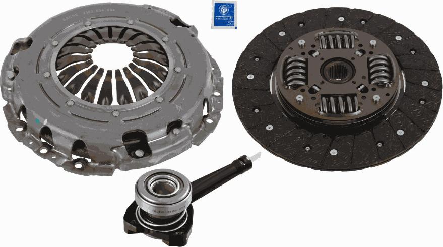 SACHS 3000 990 483 - Kit frizione www.autoricambit.com