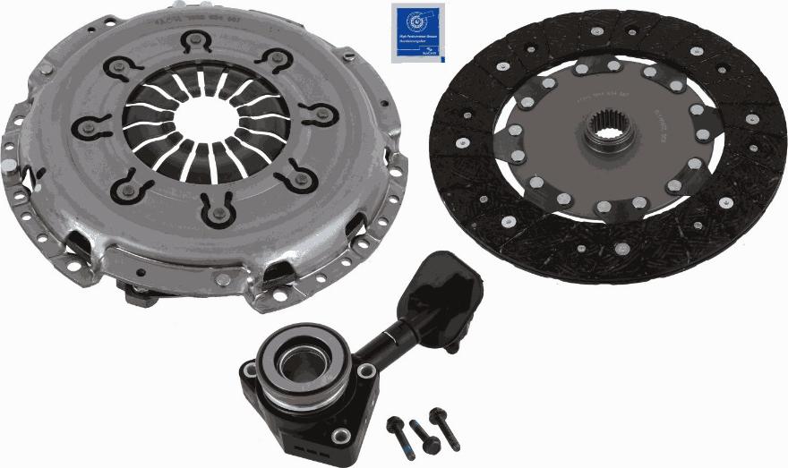 SACHS 3000 990 487 - Kit frizione www.autoricambit.com