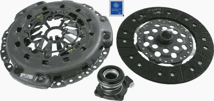 SACHS 3000 990 420 - Kit frizione www.autoricambit.com