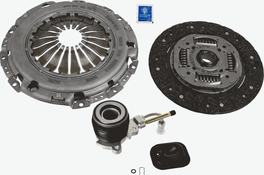 SACHS 3000 990 568 - Kit frizione www.autoricambit.com