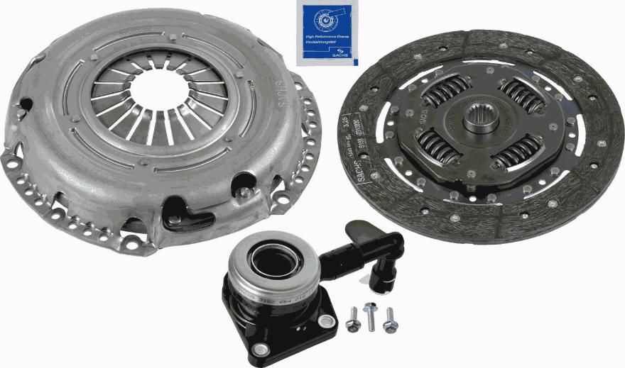 SACHS 3000 990 518 - Kit frizione www.autoricambit.com