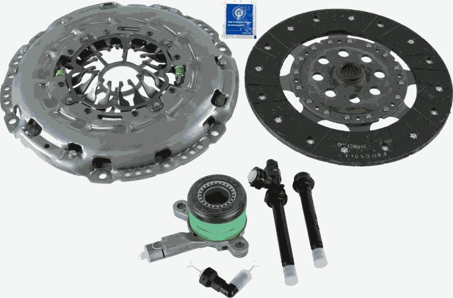 SACHS 3000 990 512 - Kit frizione www.autoricambit.com