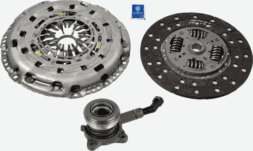 SACHS 3000 990 517 - Kit frizione www.autoricambit.com