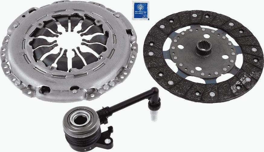 SACHS 3000 990 534 - Kit frizione www.autoricambit.com