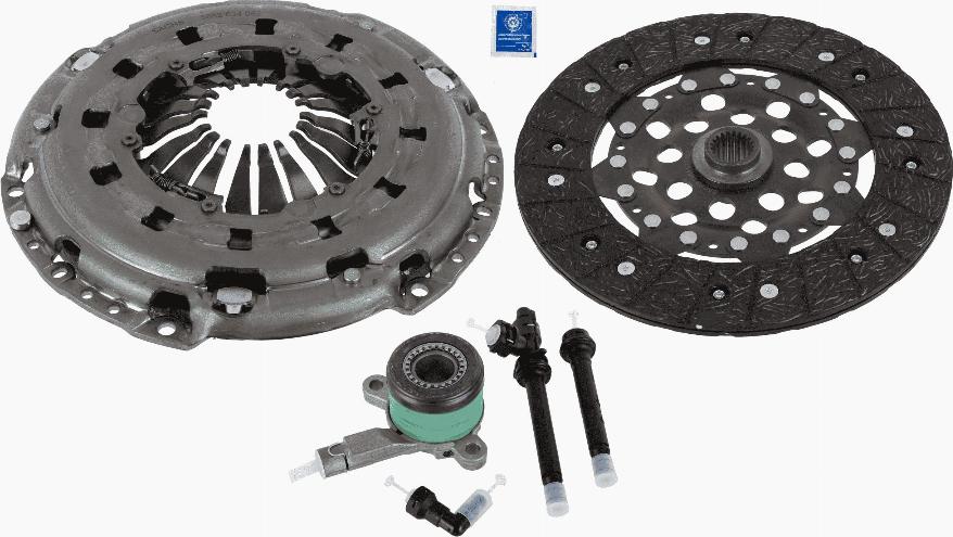 SACHS 3000 990 615 - Kit frizione www.autoricambit.com