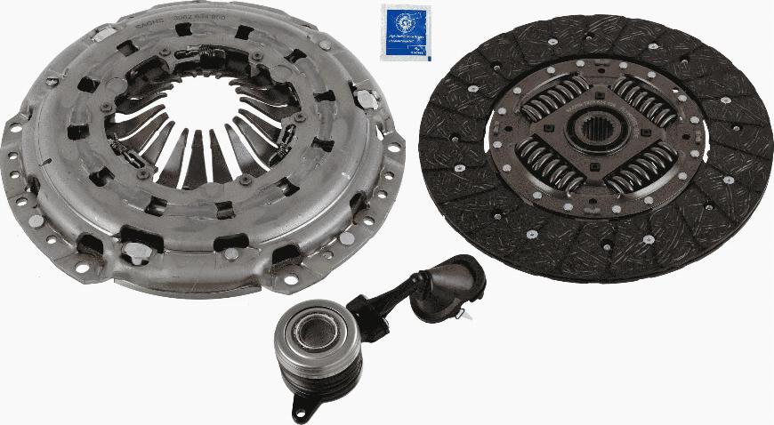 SACHS 3000 990 617 - Kit frizione www.autoricambit.com