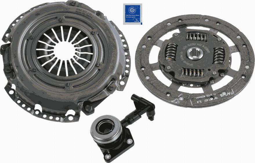 SACHS 3000 990 002 - Kit frizione www.autoricambit.com