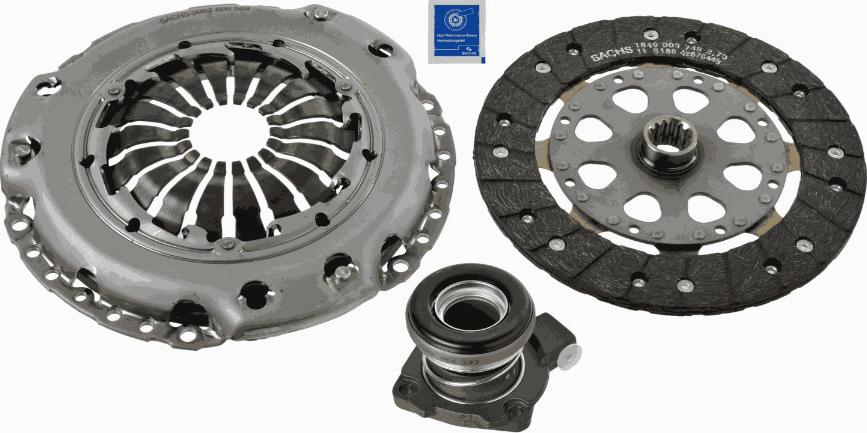 SACHS 3000 990 134 - Kit frizione www.autoricambit.com