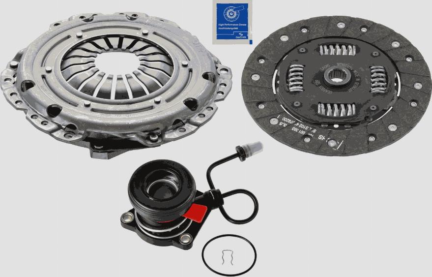 SACHS 3 000 990 123 - Kit frizione www.autoricambit.com