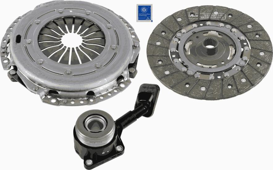 SACHS 3000 990 392 - Kit frizione www.autoricambit.com