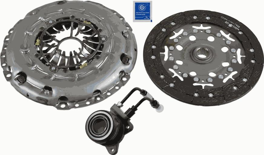 SACHS 3000 990 309 - Kit frizione www.autoricambit.com