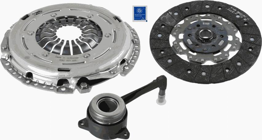 SACHS 3000 990 294 - Kit frizione www.autoricambit.com