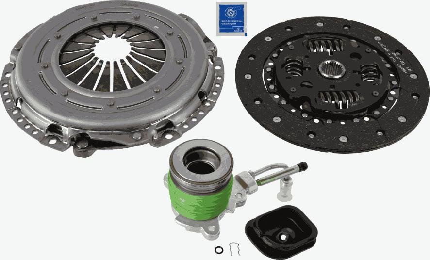 SACHS 3000 990 212 - Kit frizione www.autoricambit.com