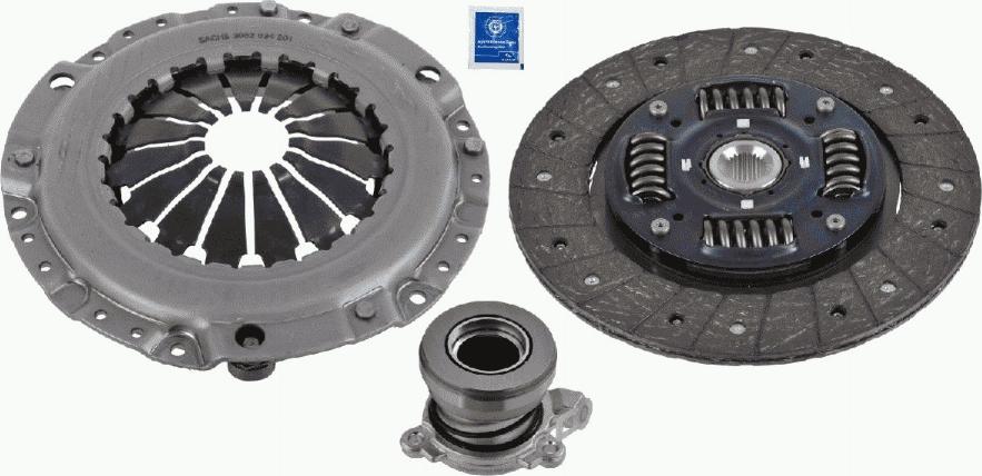 SACHS 3000 990 289 - Kit frizione www.autoricambit.com