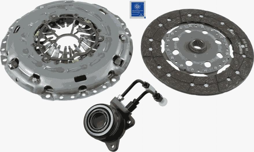 SACHS 3000 990 284 - Kit frizione www.autoricambit.com